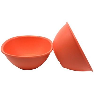 Tupperware Schüsselset Jumbo 2 x 400  ml lachs / wassermelone 