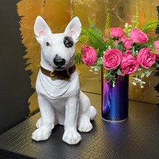 Large Sitting Bull Terrier Ornament 36cm