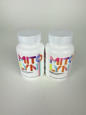(2 Pack) Mitolyn Advanced Weight Loss Support Mito Lyn Maximum Strength 60ct