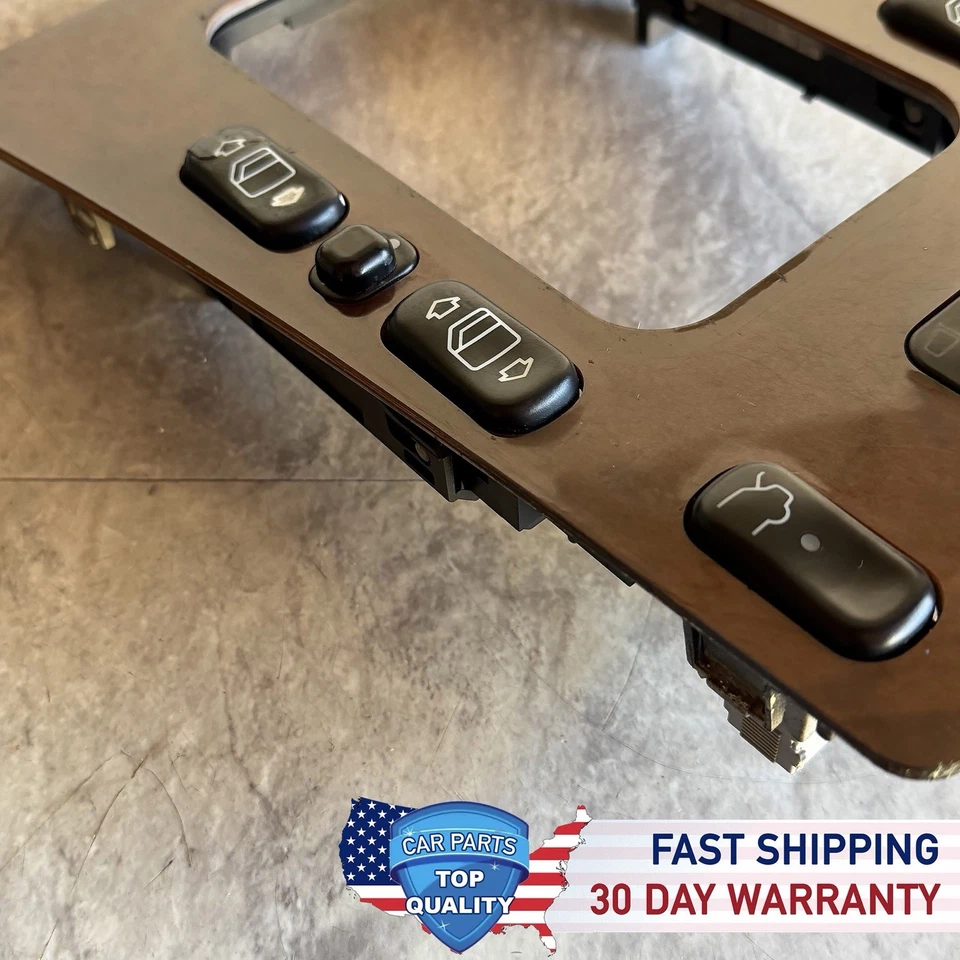 Interruptor de espejo retrovisor ventana principal Mercedes-Benz W210 98-2002 E55 E320 E430 OEM Foto 3 de 4