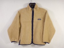 Vintage 90s Patagonia KIDS' Retro X Pile Fleece Jacket Made in USA Size 8