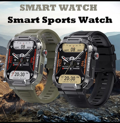 MK66 Smart Sports Bracelet 1.85'' IPS Screen Smart Watch IP68 Waterproof Fitness