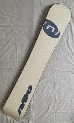 Nice Vintage 90s Nitro Flux 6 160cm Snowboard 1990s Blue Freestyle