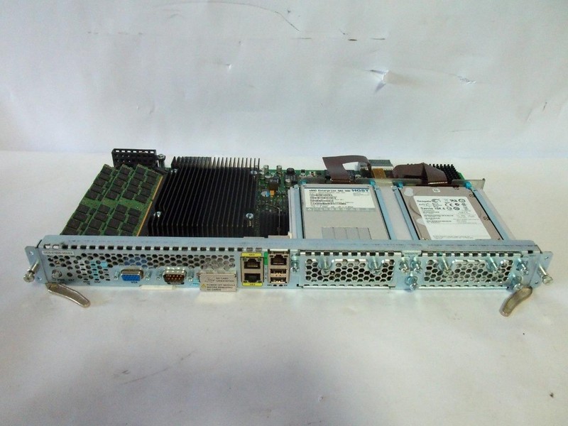 Cisco UCS-E160D-M2/K9 Server Blade 48GB RAM (3x16GB) 400GB SSD 2x 900GB HDD