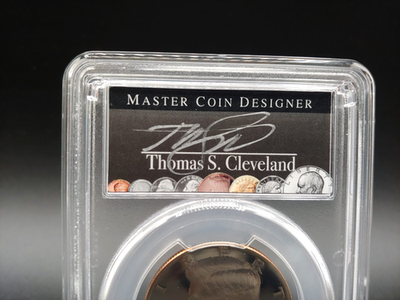1989-S Kennedy Half Dollar PCGS PR69 DCAM - Thomas Cleveland