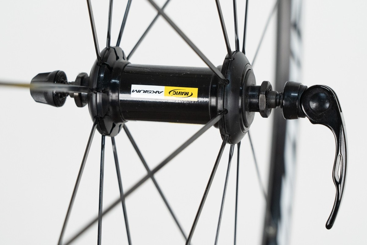 NOS MAVIC AKSIUM ONE WHEELSET VINTAGE OLD WHEELS CLINCHER SHIMANO