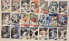 Baseball MLB Donruss Card Lot Bonus Cards Included