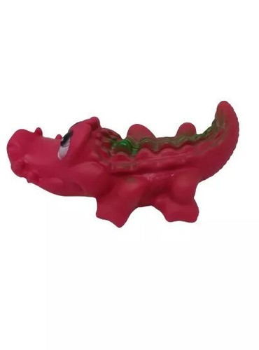 Crocodile Squeaky Vinyl Dog Toy Fun Play, 3 Colours Available - Picture 13 of 13