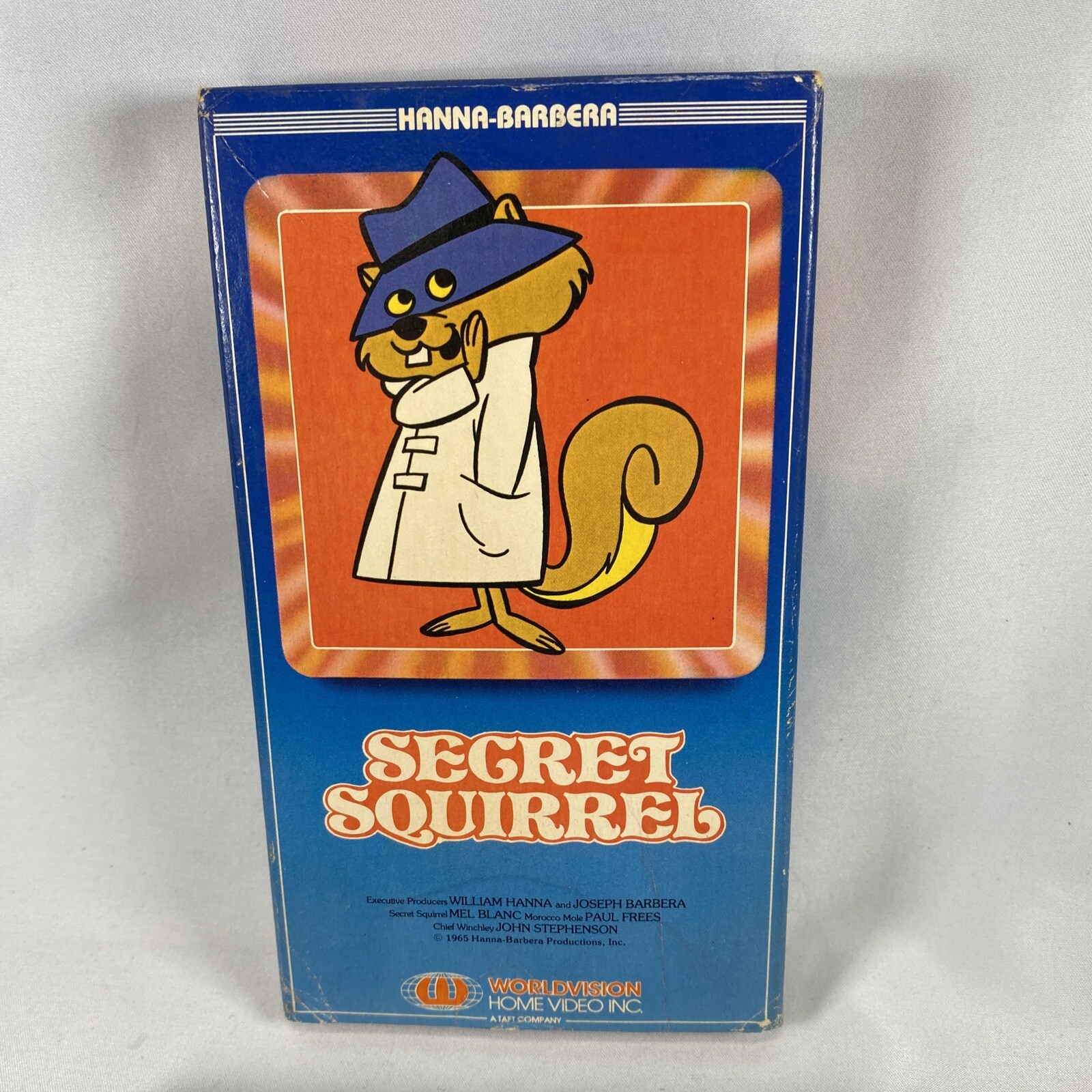 Secret Squirrel (Cartoon VHS) Hanna Barbera WorldVision Video RARE