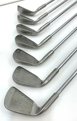 Unique Gold 3,4,5,6,7,8,P Golf Irons Callaway Grips Calibrated Weighting System