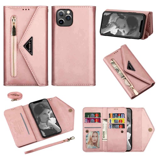 For iPhone 11 12 Pro Max XR 6S 7 8 SE Wallet Card Holder Flip Leather Case Cover - Picture 7 of 43