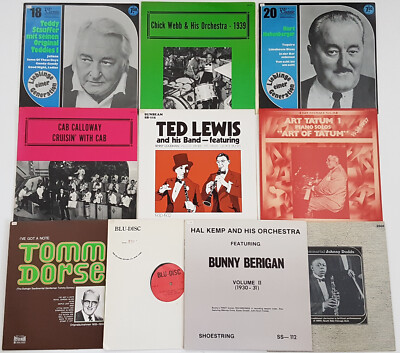 50 x JAZZ / SWING / BIG BAND  DIXIE (EARL HINES/ TED LEWIS)**LP-SAMMLUNG (03/24)
