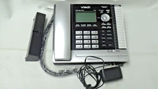 Vtech UP406 IP Phone & Power Unit  Warranty 4-Line Eris Business System Office