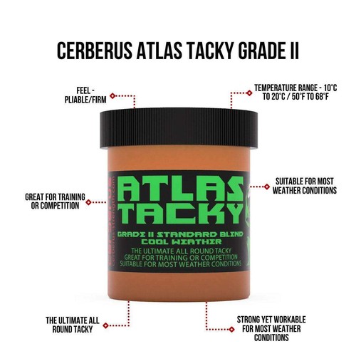 CERBERUS Strength Atlas Tacky Grade II - Standard Blend - Cool Weather - Picture 4 of 6