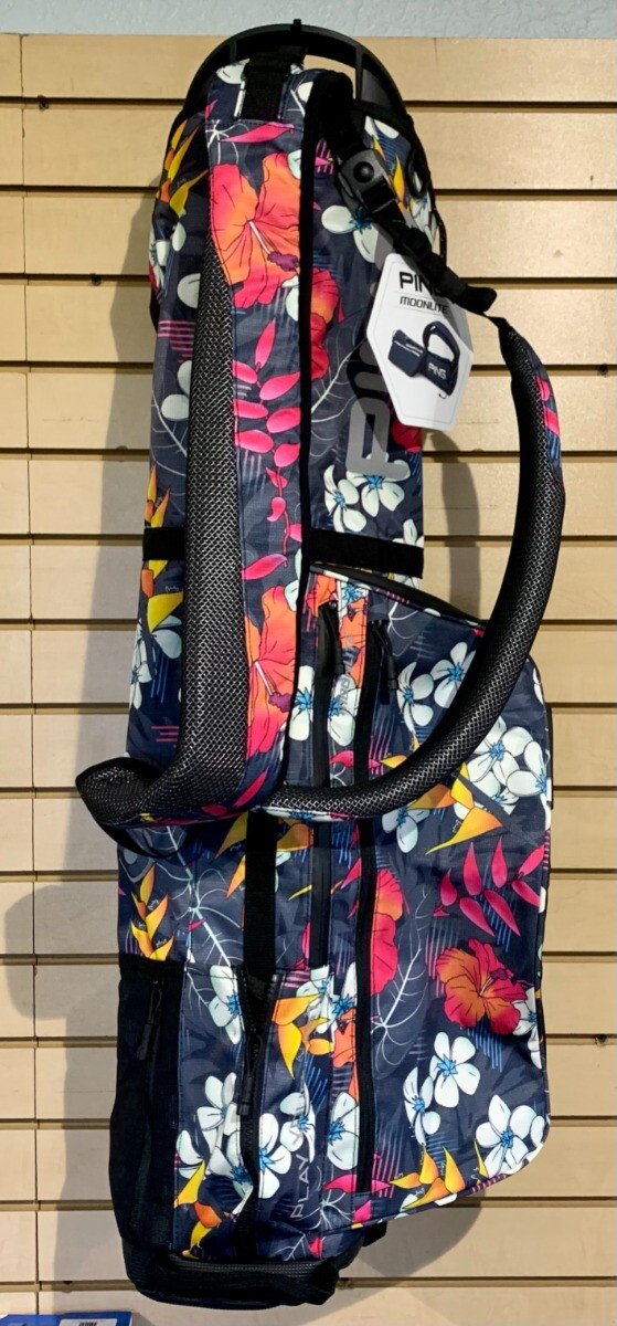 PING HOOFER MOONLITE CARRY GOLF BAG, TROPIC, (TM-22) SHOP PING HOOFER MOONLITE CARRY GOLF BAG, TROPIC, (TM-22) SHOP