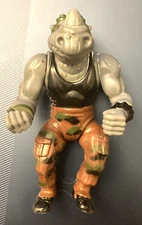 Vintage TMNT 1988 Rocksteady Action Figure Teenage Mutant Ninja Turtles 