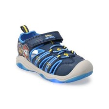 Paw Patrol Sandals Shoes Toddler Boy Girl Swim Slides 7 2T 3T 4T Lights Light Up