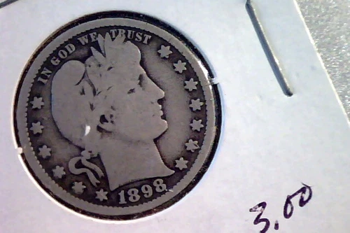 1998 USA BARBER QUARTER VG