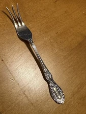 Manchester American Beauty  Seafood Cocktail Fork Sterling Silver