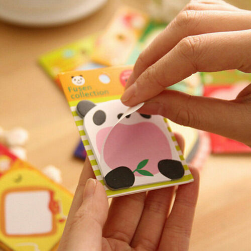 Hot Sticky Notes Korean Style Stationery Cute Happy Zoo Note Pad Creat HOT - Picture 3 of 11