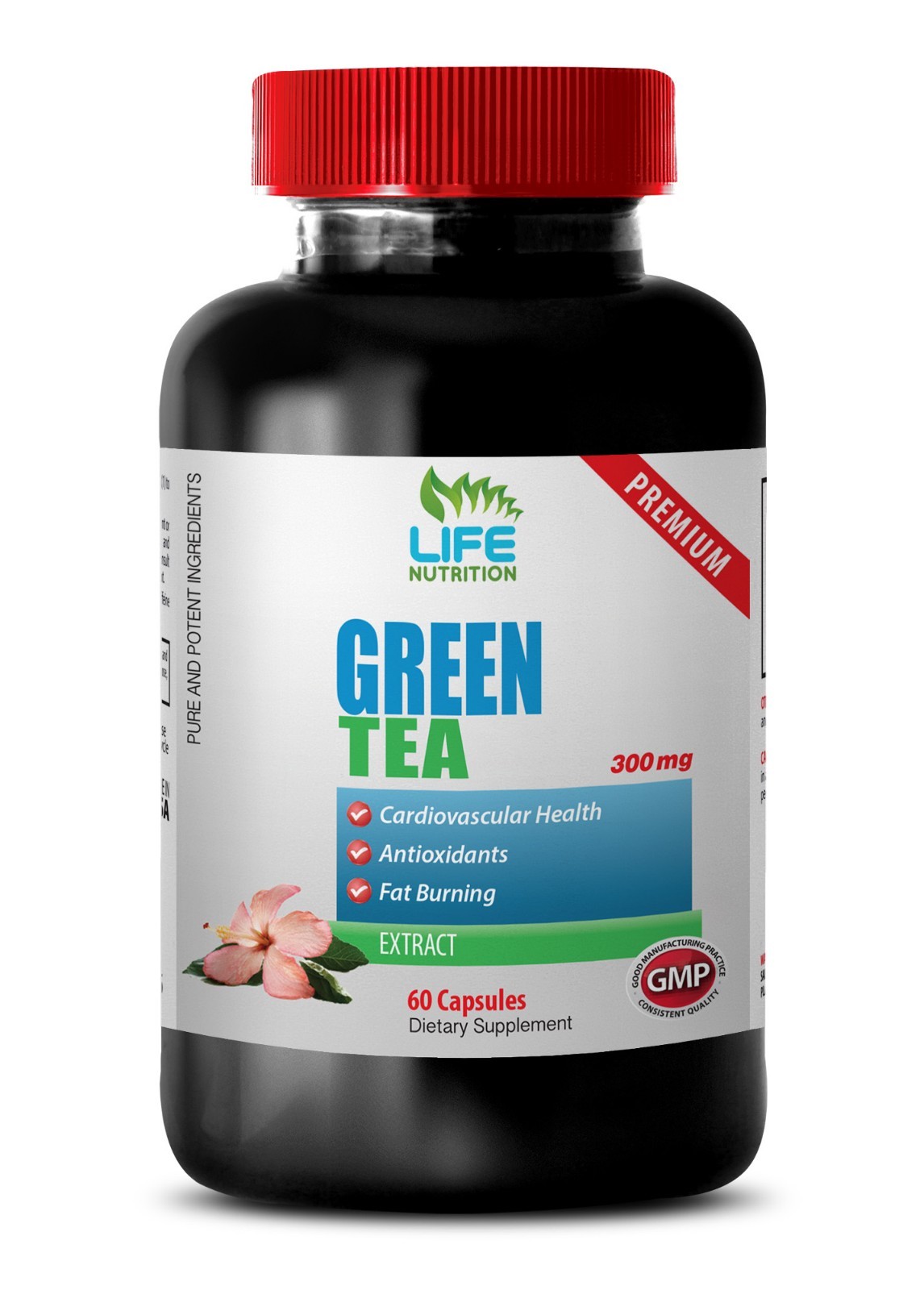 Powder - Green Tea Extract 300mg - Heart Health Capsules 1 B
