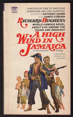 Richard Hughes: A High Wind in Jamaica 1st movie tie-in pb ed 1965