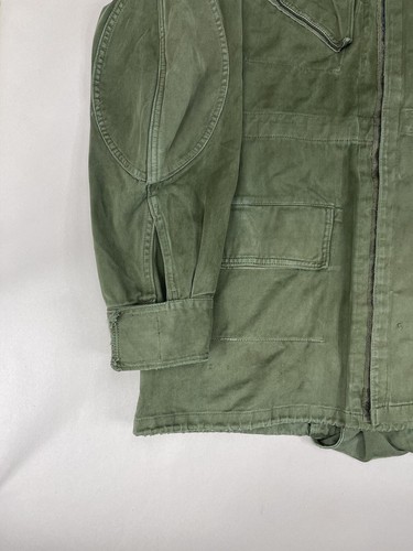 Medium Belgian Army Jacket Military Hood Vintage 80s Cold War Parka Dutch Smock - Picture 5 of 18
