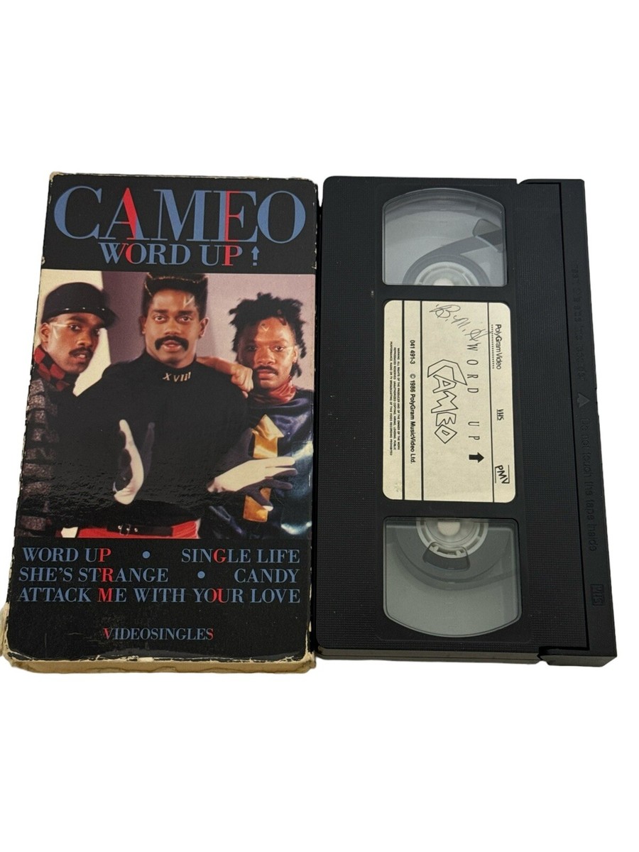 CAMEO Word Up ! VHS videos She's Strange 1986 Funk Music