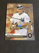 2020-21 Topps Now Chrome Derek Jeter Career Retrospective Cards Checklist 24