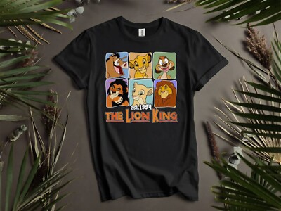 Der König der Löwen Figuren Gruppenschuss T-Shirt T Shirt Herren Damen Unisex Tshirt K789