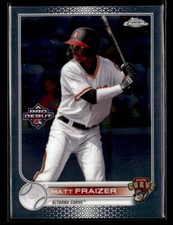 2022 Topps Pro Debut #PDC-184 Matt Fraizer Chrome card