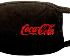 COCA COLA MASK ORIGINAL COCA-COLA LOGO BRAND NEW SUPER SOFT, COMFORTABLE