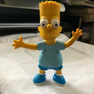 Vintage 1990 Bart Simpson 4 1/2