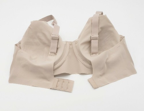 Bali Womens Comfort Revolution Easylite Bra Underwire X-Large DF3498 Light Beige - Picture 3 of 6