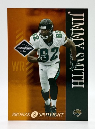 2003 Blatt limitierter Bronzestrahler #45 Jimmy Smith 145/150 Jacksonville Jaguars