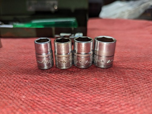 Vintage S-K TOOLS 1/4" DRIVE Socket Set - Mixed - Picture 12 of 12
