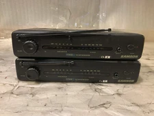 Lot of 2 Samson SR5 STAGE 5 VHF FM Receiver  | No cord