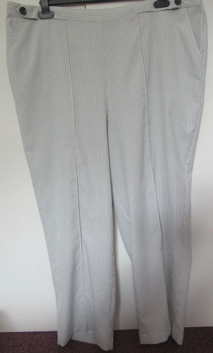 LADIES LIGHTWEIGHT STRIPED TROUSERS FROM BONMARCHE SIZE 20 eBay