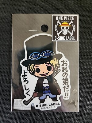 New One Piece Sabo B-SIDE LABEL Sticker vol. 4 US SELLER AND SHIPPING ...