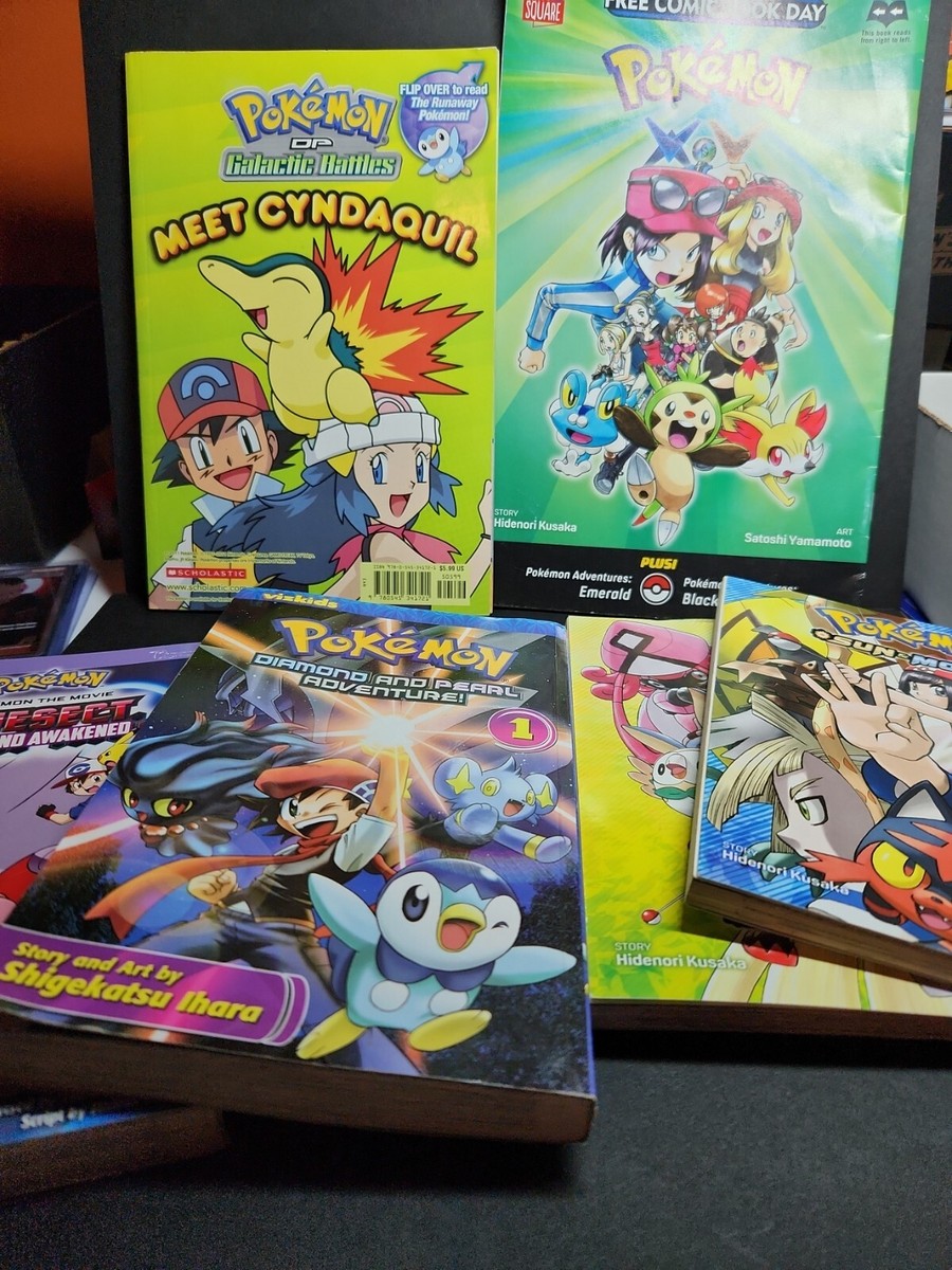 Pokemon Manga/Comic Lot of 7 Read Description | eBay UK