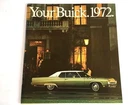1972 Buick 50-page Sales Brochure Catalog  Riviera Skylark Centurion Electra 225