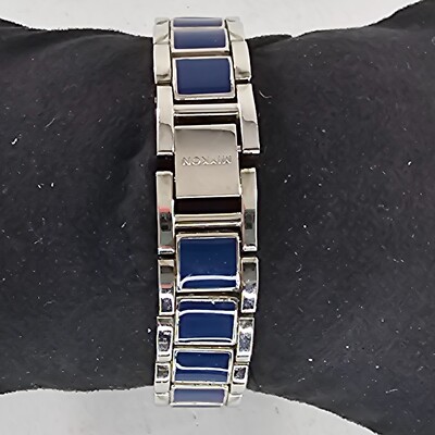Miykon Ladies Watch Blue Silver Rhinestones J4493 Crystal Radiance Blue MoP Face Ladies main image 4