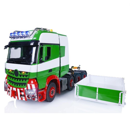 1/14 LESU RC Tractor Truck 8*8 Metal Chassis Painted Remote Control Car Models - Picture 6 of 12
