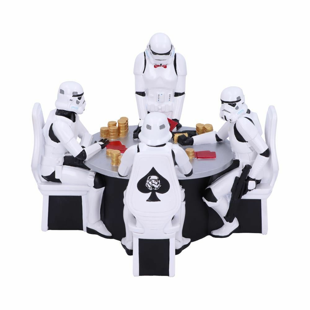 Stormtrooper Poker Face Gambling Figure Official Licensed Storm Trooper 18.3cm