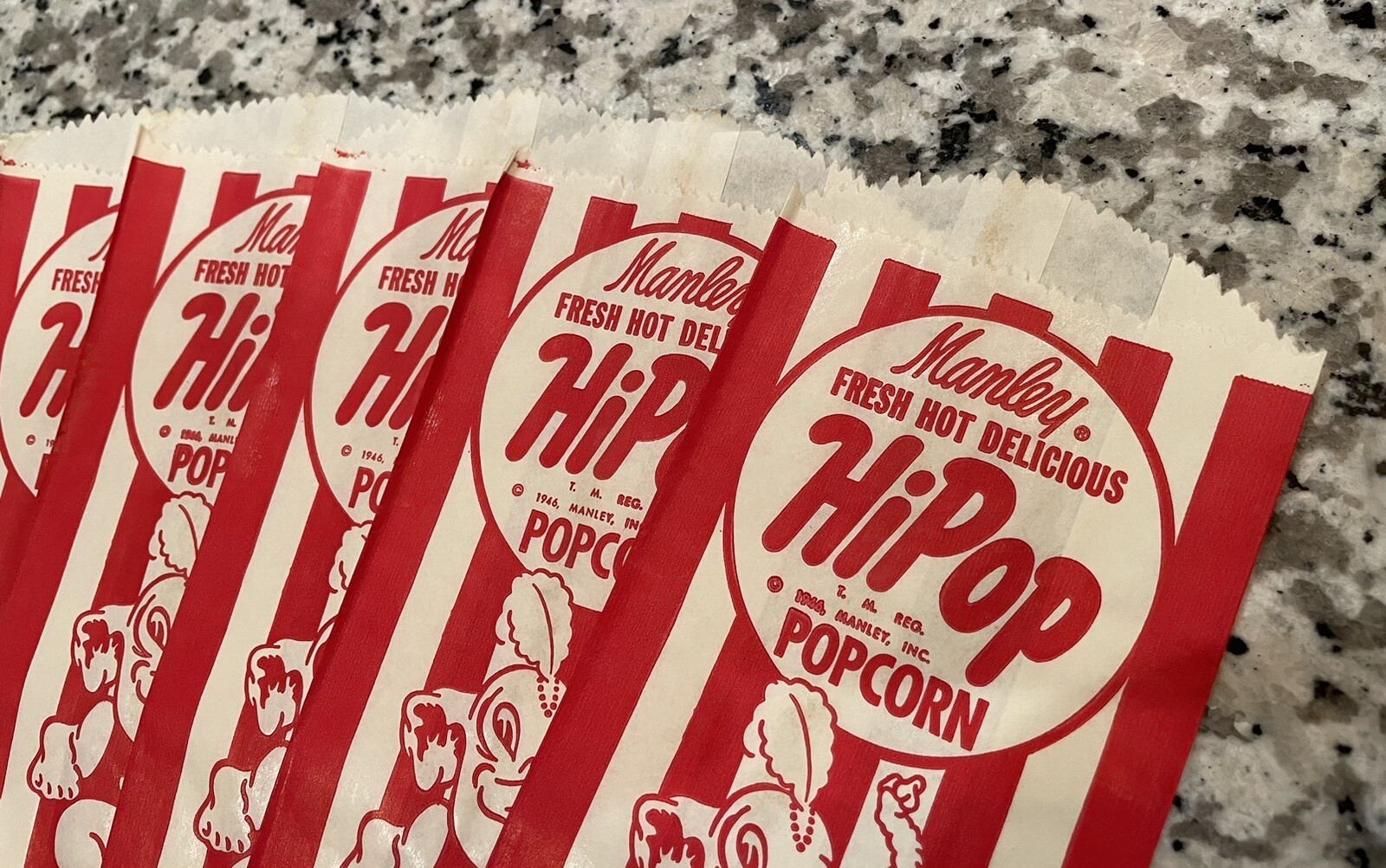 1948 Manley HiPOP JUMBO POPCORN Bag Elephant Circus Ephemera Kansas City