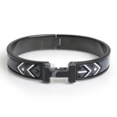 HERMES Click Hh Bandana Bracelet Enamel, Grand Classique | eBay