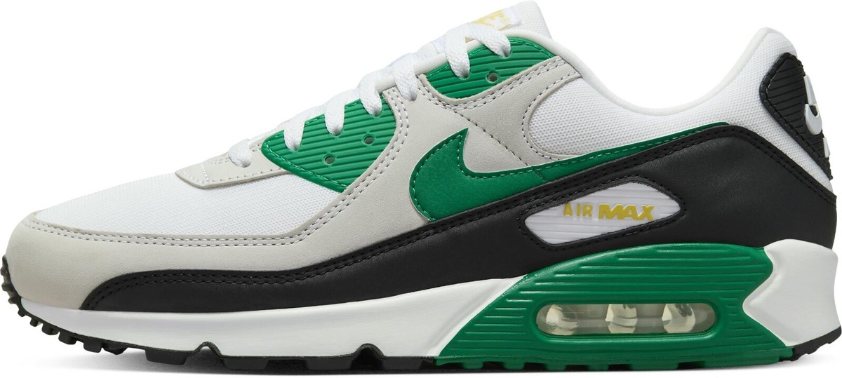 Nike Air Max 90 Sneakers White Retro Running Trainers Swoosh