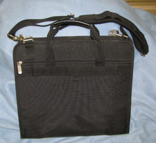 COMPAQ Laptop Notebook Travel Messenger Bag Case  Black Nylon