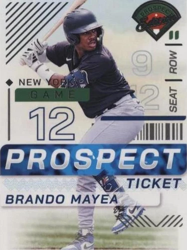 2024 Panini Prospect Edition - Brando Mayea #185