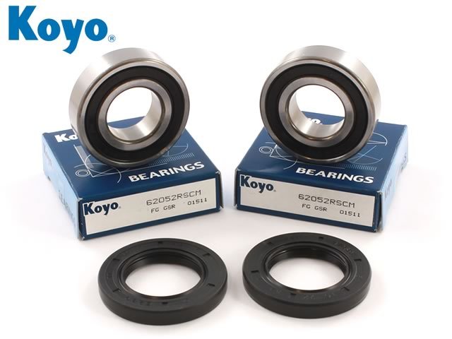 Genuine Koyo Triumph Daytona 675 Front Wheel Bearing /& Seals 2006-2014